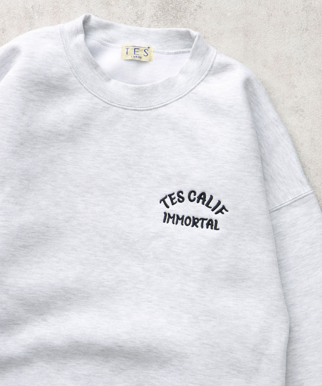 TES 2025 SNAKE CHAIN EMB BIG SWEAT / クルーネックスウェット – TES