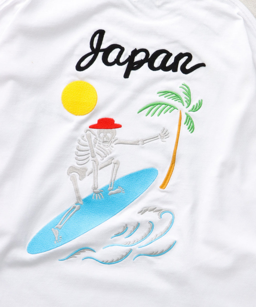TES SKULL RIDER CHAIN ENB LONG SLEEVE BIG T-SHIRT / ロンT