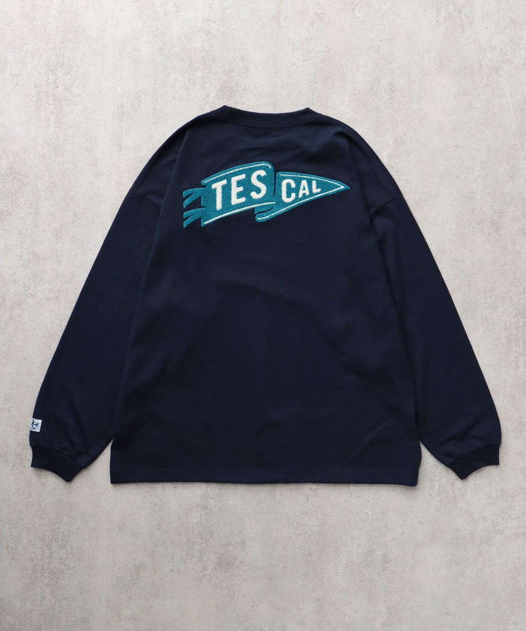 TES LOCAL CREW SAGARA EMB LONG SLEEVE BIG T-SHIRT / ロンT – TES