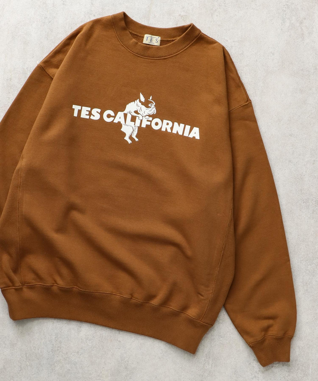 一部再入荷】TES CALIFORNIA FLOCK CN SWEAT / クルーネック