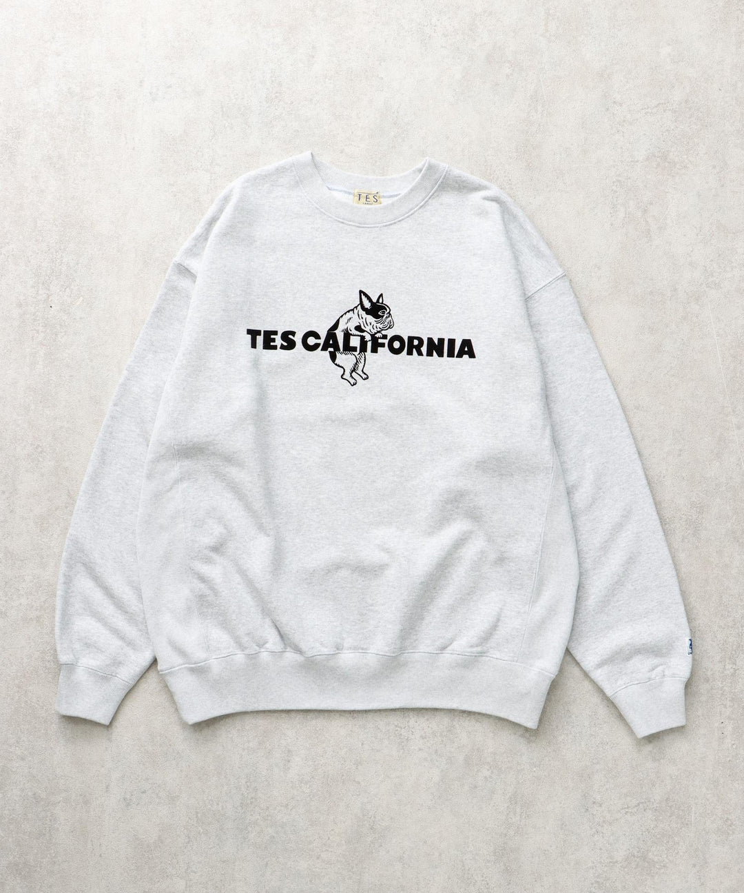 TES CALIFORNIA WAVE トレーナー L グレー TES CALIFORNIA WAVE トレーナー L グレー トップス