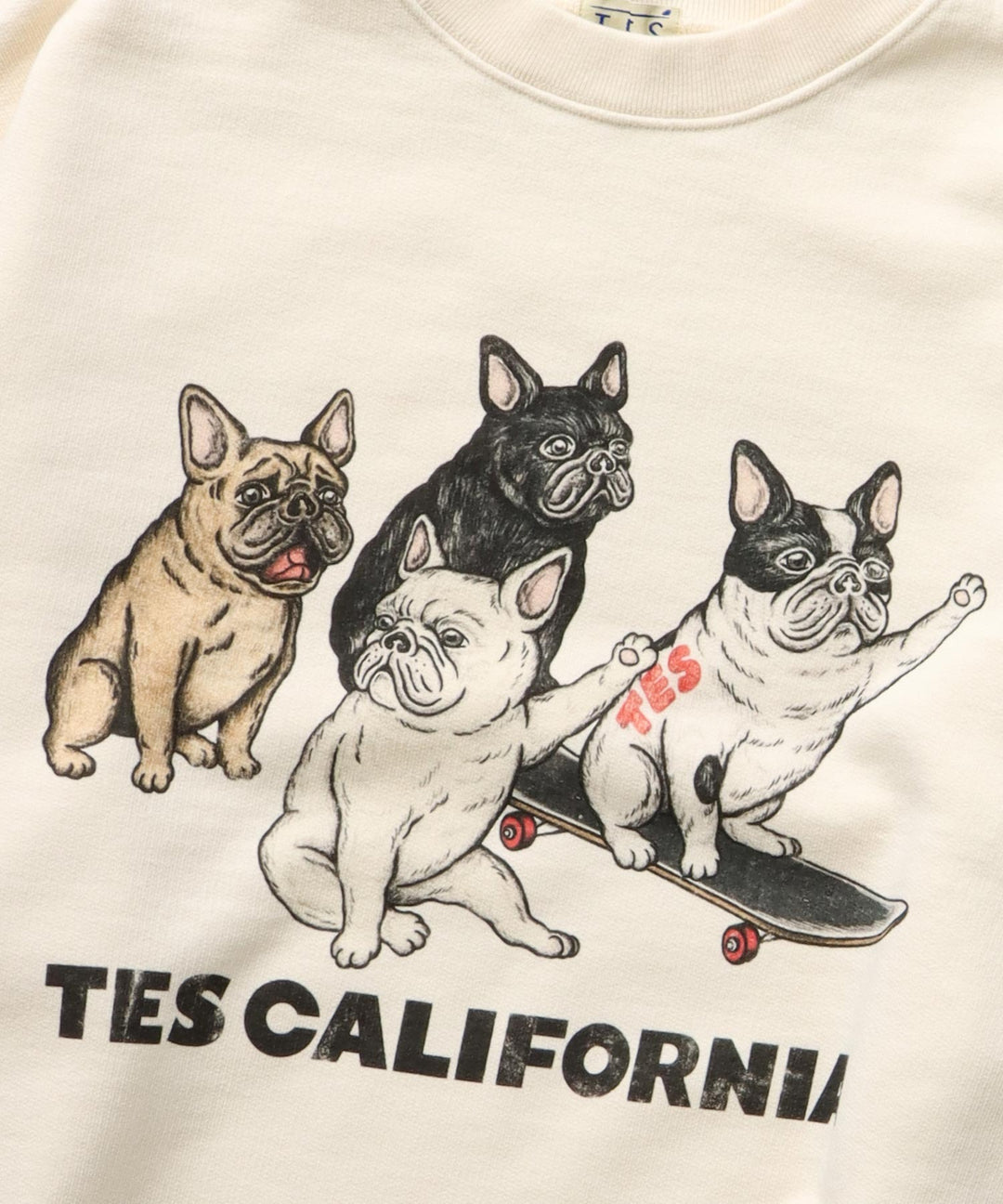 TES PERSONALITY 4BUHI CN SWEAT / クルーネックスウェット – TES