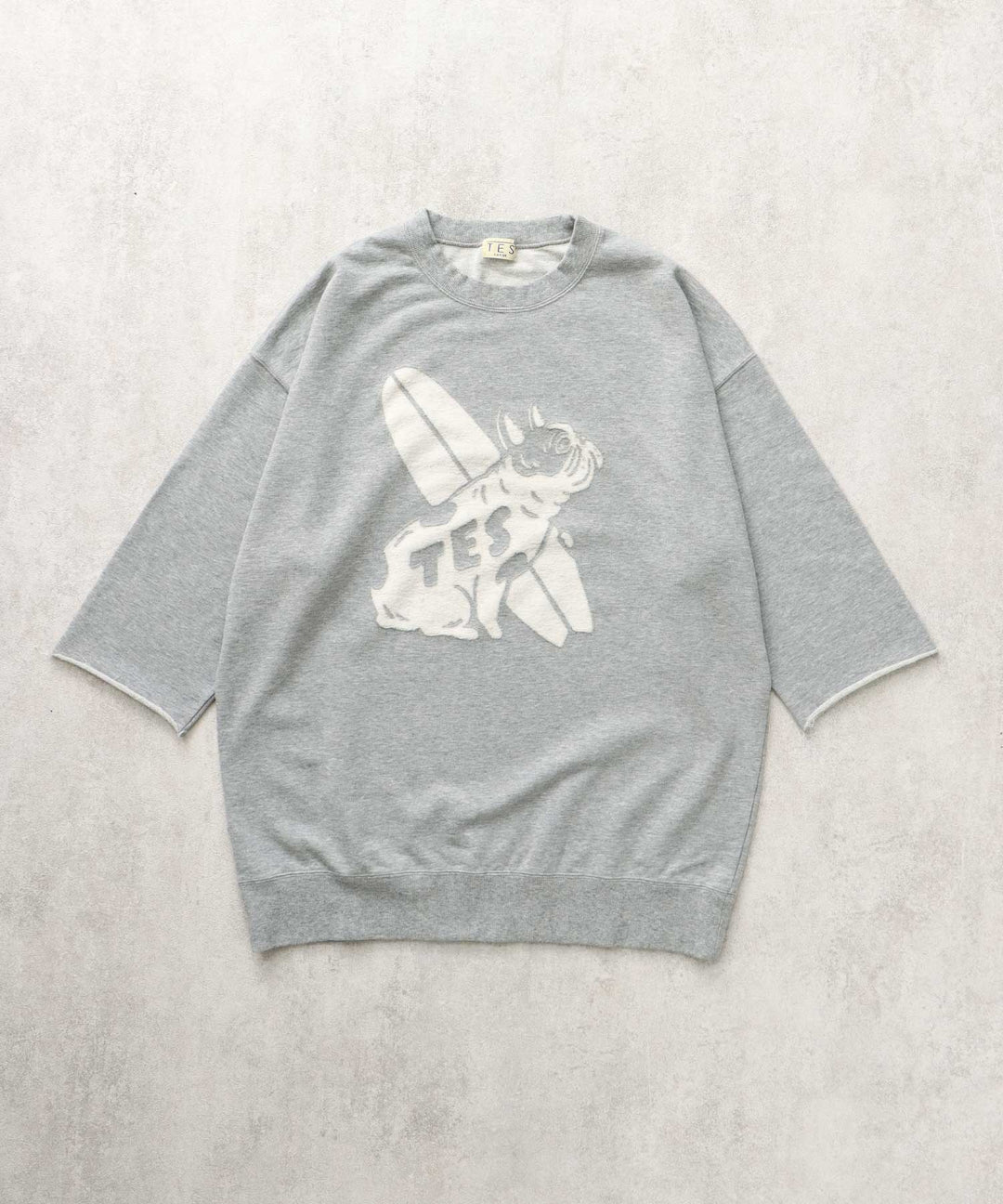 ✨TheEndlessSummer✨TES スウェット 杢グレー DINNER ✨TheEndlessSummer✨TES スウェット 杢グレー DINNER トップス