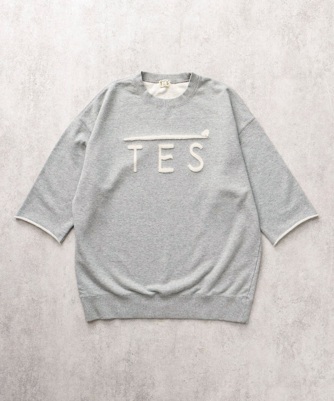 TES LOGO OPAL FINISH 7SLEEVE SWEAT / 7分袖スウェット – TES