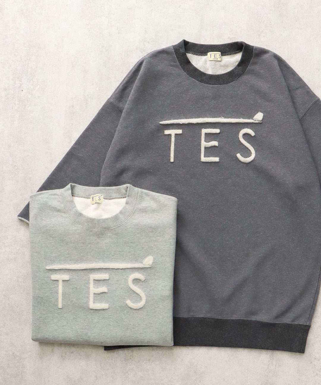 ✨TheEndlessSummer✨TES スウェット 杢グレー DINNER ✨TheEndlessSummer✨TES スウェット 杢グレー DINNER