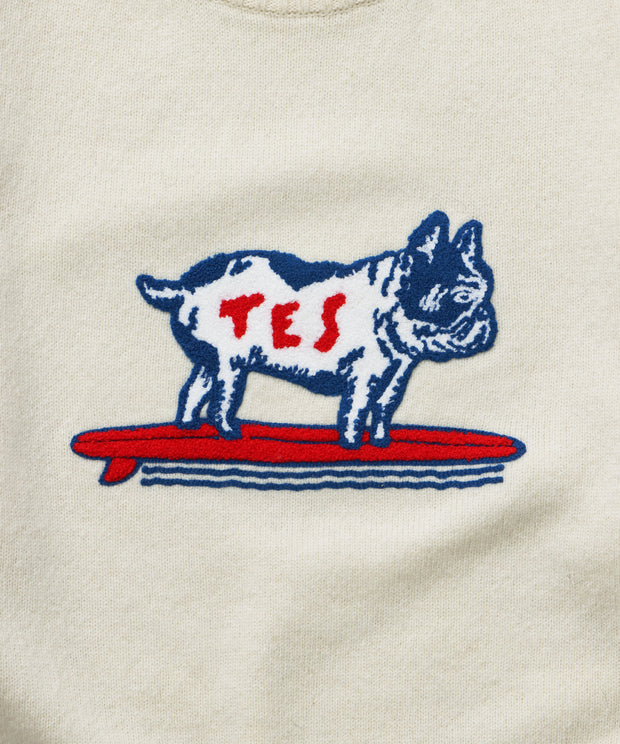 《11月下旬お届け予定》TES SAGARA BUHI WOOL KNIT / クルーネックニット
