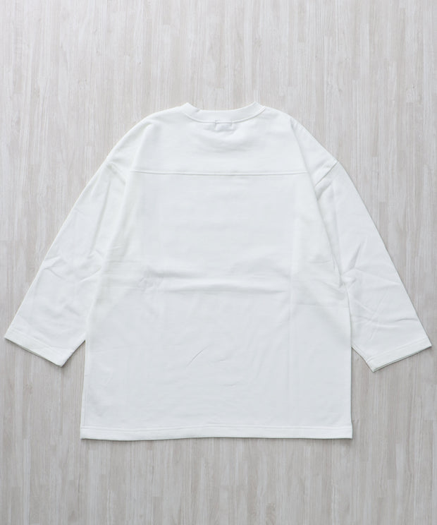 《12月下旬お届け予定》TES CALIFORNIA FOOT BALL T-SHIRT 9SLEEVE / フットボールTシャツ ９分袖