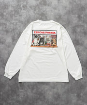 《9月下旬お届け予定》TES CALIFORNIA PIZZA DINER LONG SLEEVE T-SHIRT / ロンT