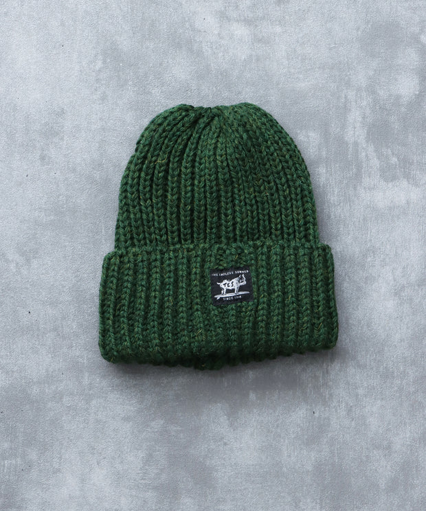 【WEB / FLAG SHOP限定】[TES×HIGHLAND2000] BRITISHWOOL KNIT WATCH  /  ニットワッチ ニットキャップ