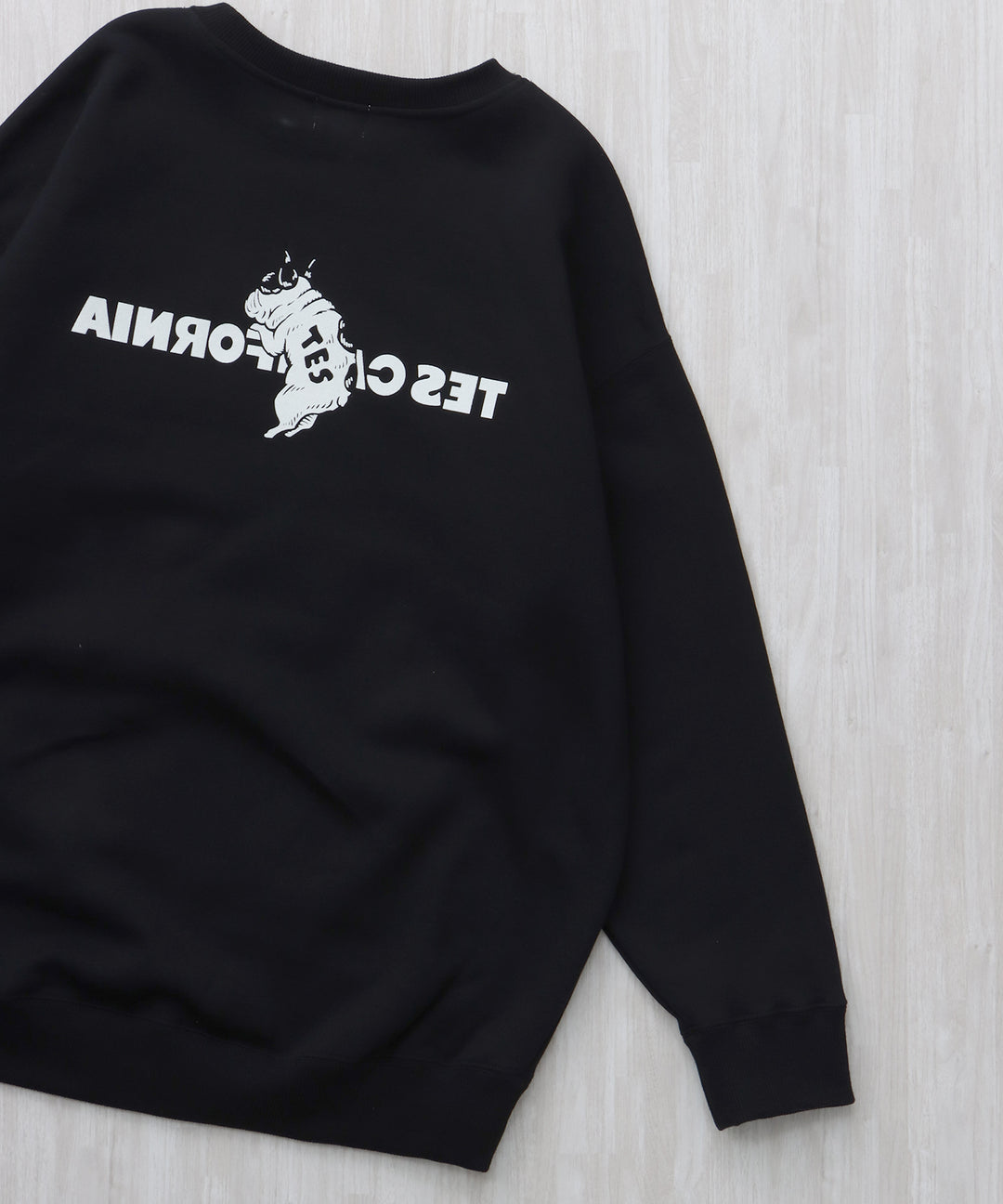 TES LADIES OVER SIZE SWEAT / レディースオーバーサイズ裏起毛