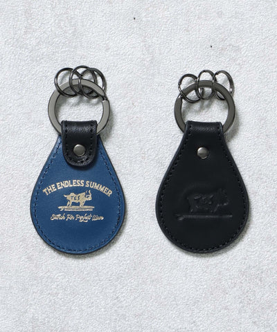 《7月上旬お届け予定》【WEB / FLAG SHOP限定】TES LEATHER MAGNET KEY HOLDER / キーホルダー