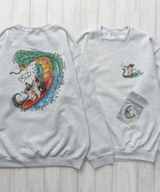 《1月下旬お届け予定》【WEB / FLAG SHOP限定】 TES 2025 NEW YEAR CREW SWEAT & STICKER / クルースウェット&ステッカーセット