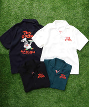 《5月上旬お届け予定》	TES PIZZA DINER CREW EMB SHIRT / 半袖シャツ