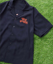 《5月上旬お届け予定》	TES PIZZA DINER CREW EMB SHIRT / 半袖シャツ