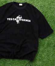 《5月上旬お届け予定》TES SPORTS COMFORTABLE PILE BIG T-SHIRT / Tシャツ