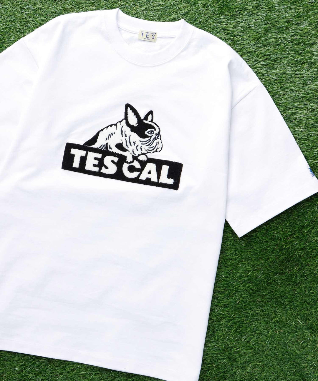 TES CAL SAGARA LOGO BIG T-SHIRT / ビッグシルエットTシャツ – TES