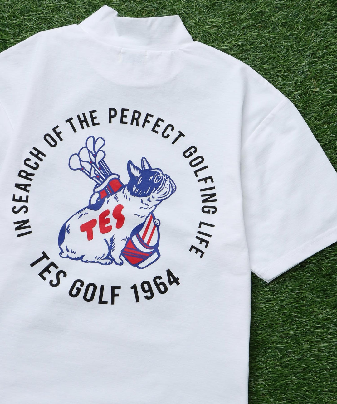 TES GOLF 4WAY STRETCH MOCK NECK / ハイネックTシャツ – TES | THE