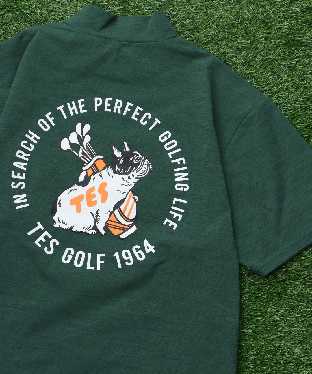 新品❤️CPG GOLF ハイネック Tシャツ SOLD}CPG GOLF シーピージーゴルフ ロゴパイピングつきモックネック