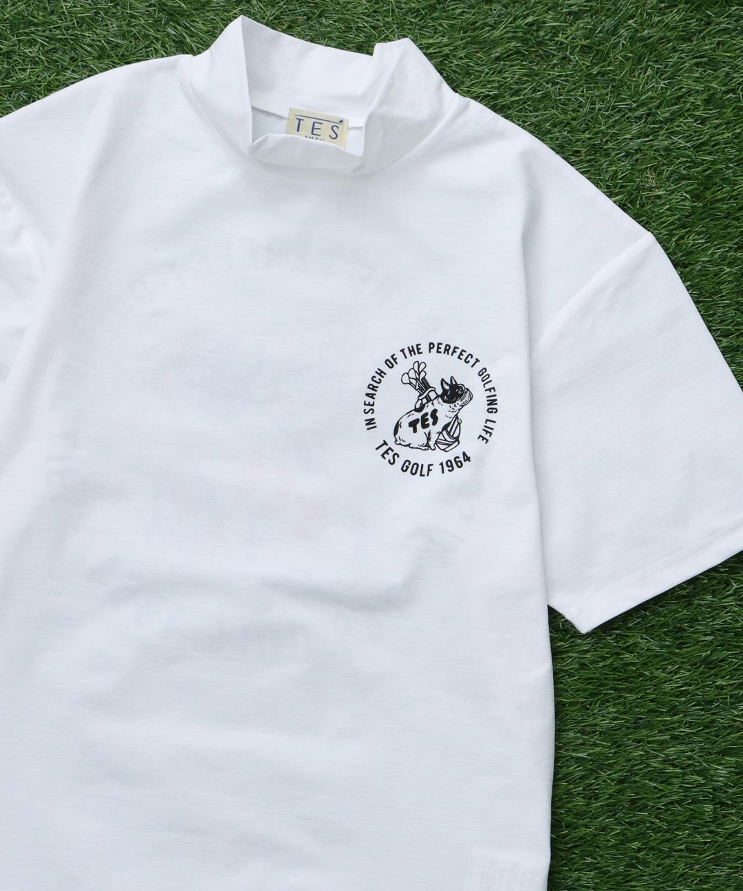TES GOLF 4WAY STRETCH MOCK NECK / ハイネックTシャツ – TES | THE