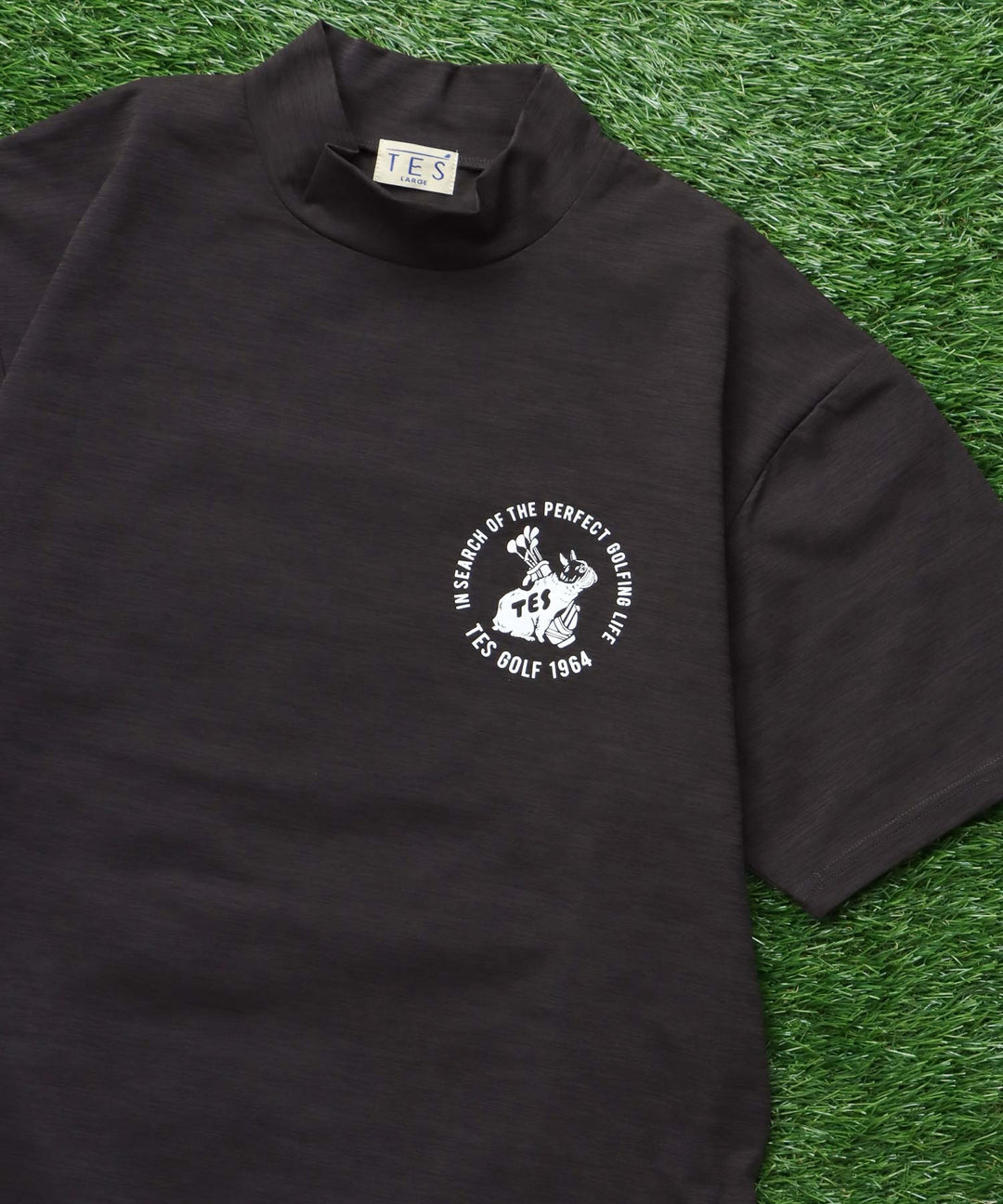 TES GOLF 4WAY STRETCH MOCK NECK / ハイネックTシャツ – TES | THE