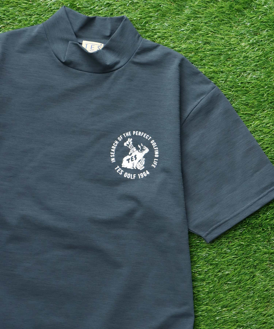 TES GOLF 4WAY STRETCH MOCK NECK / ハイネックTシャツ – TES | THE