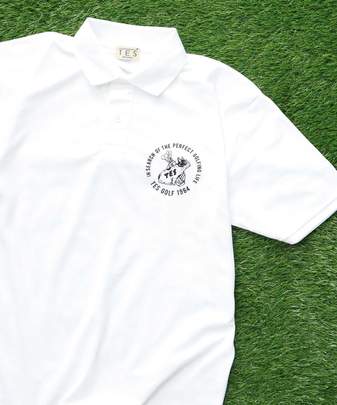 4月下旬お届け予定》TES GOLF UV CUT POLO / ポロシャツ – TES