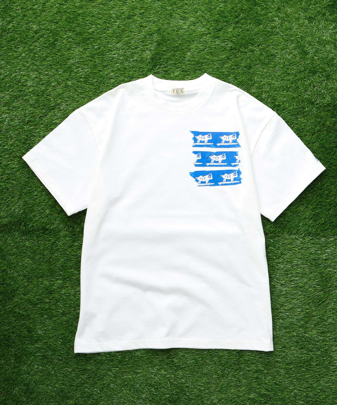 【完売品】TES BIG BUHI PT T-SHIRT / Tシャツ TES BUHI TAPE PT T-SHIRT / Tシャツ – TES | THE ENDLESS SUMMER