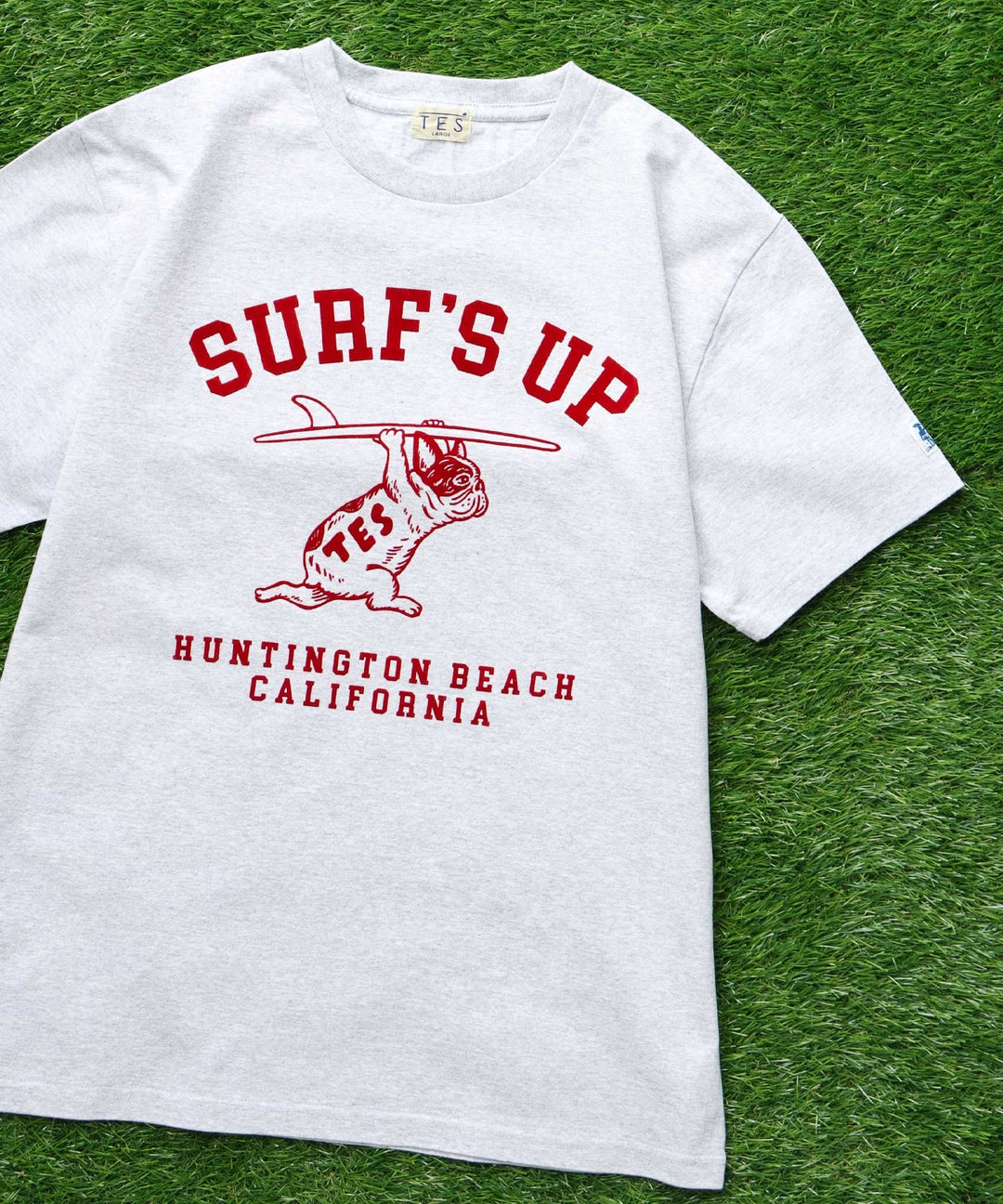 TES SURFS UP FLOCKY T-SHIRT / Tシャツ – TES | THE ENDLESS SUMMER