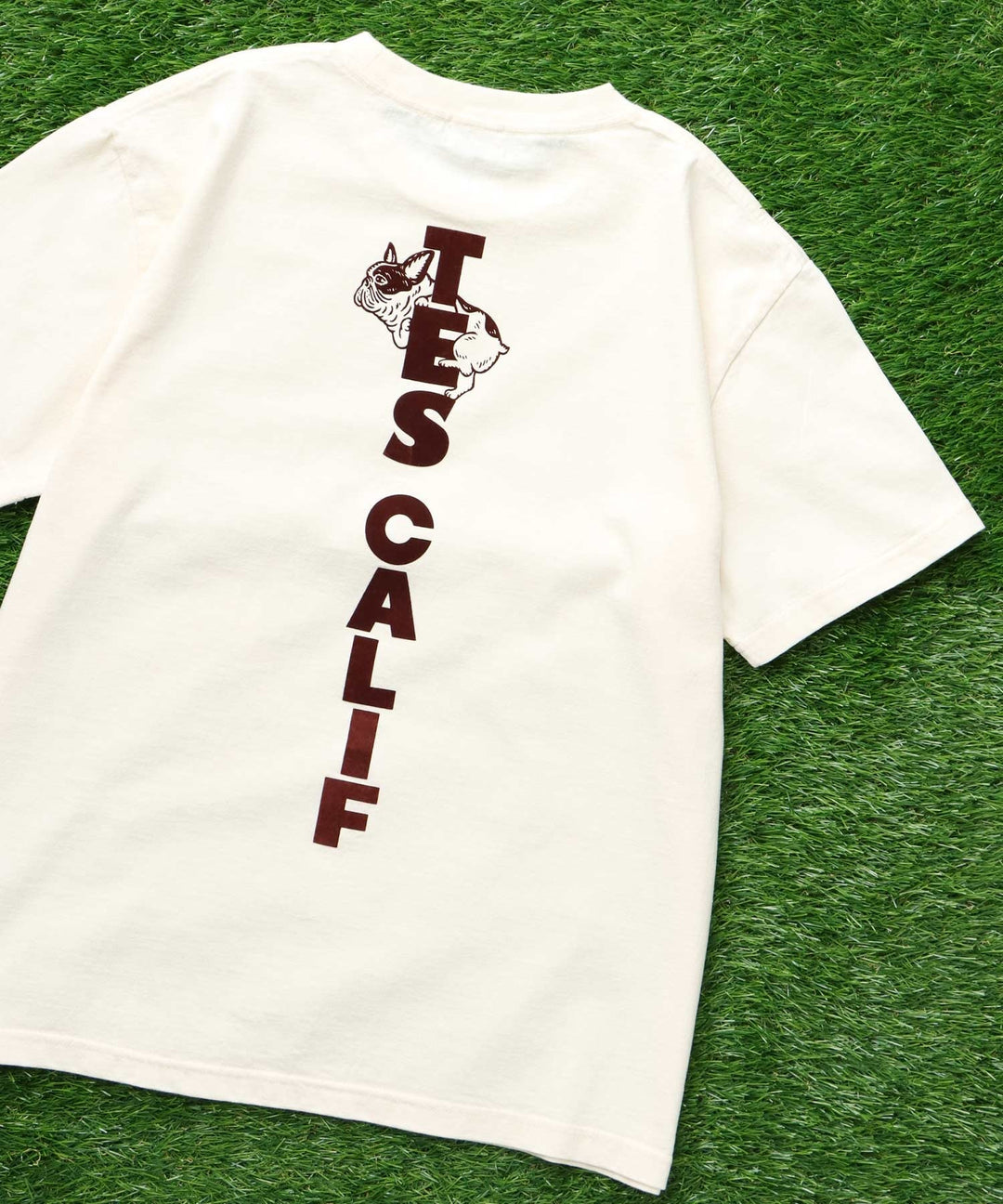 TES CAL FLOCK T-SHIRT / Tシャツ – TES | THE ENDLESS SUMMER