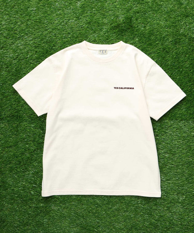 《5月上旬お届け予定》TES CAL FLOCK T-SHIRT / Tシャツ