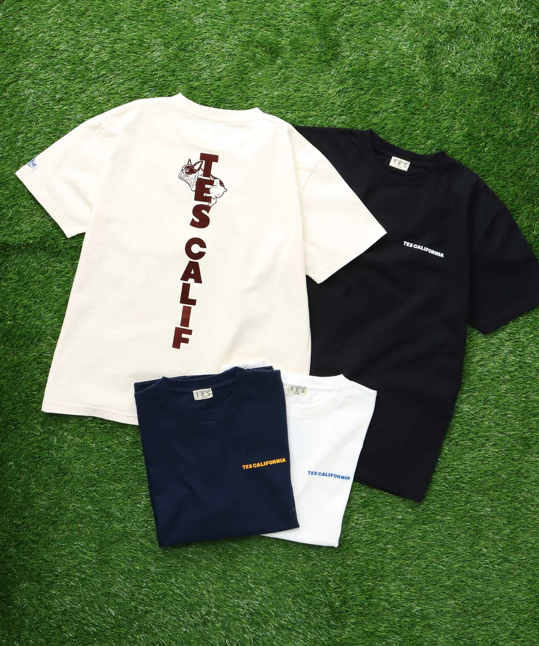 TES CAL FLOCK T-SHIRT / Tシャツ – TES | THE ENDLESS SUMMER