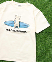 《5月上旬お届け予定》TES BUHI SURFER T-SHIRT / Tシャツ