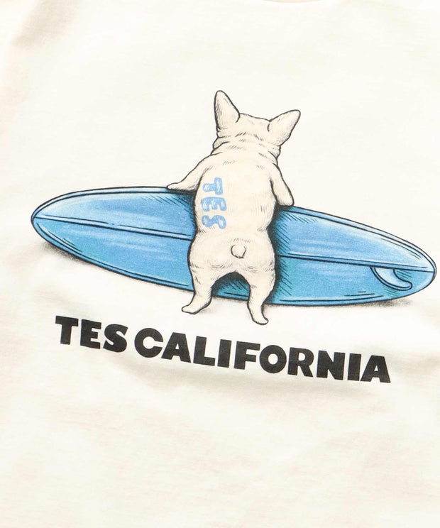 《5月上旬お届け予定》TES BUHI SURFER T-SHIRT / Tシャツ