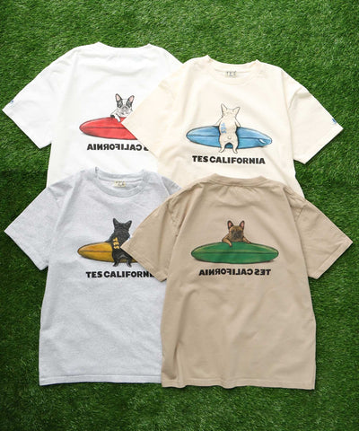 《5月上旬お届け予定》TES BUHI SURFER T-SHIRT / Tシャツ