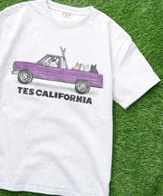 《5月上旬お届け予定》TES 4BUHI SURF TRUCK T-SHIRT / Tシャツ