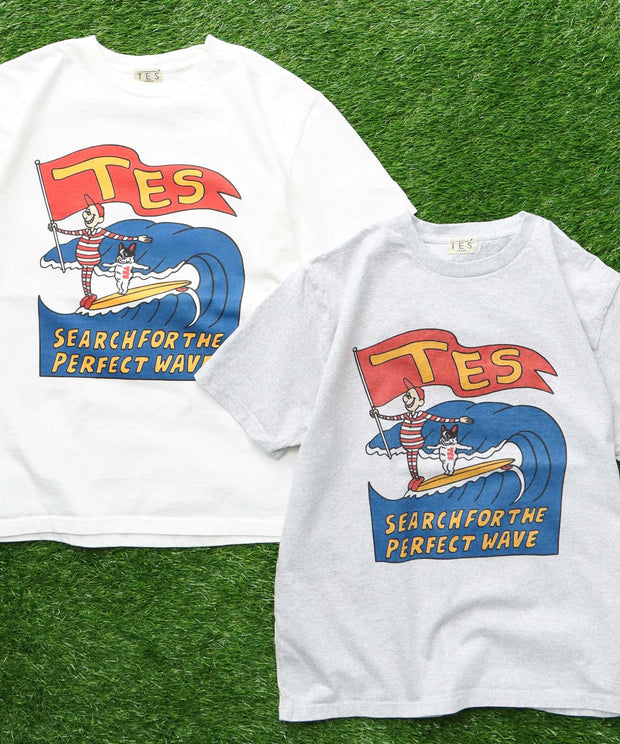 《5月上旬お届け予定》TES MALIBU DINER T-SHIRT / Tシャツ