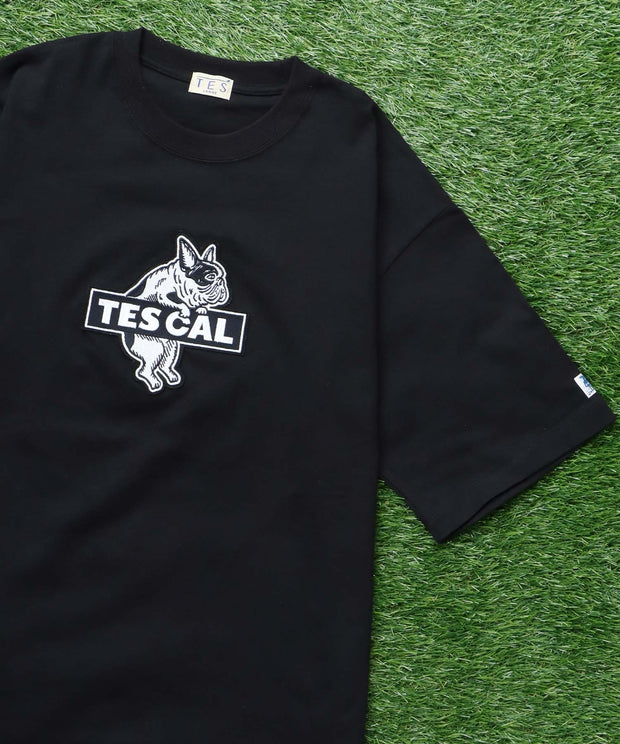 TES CAL FELT WAPPEN BIG T-SHIRT / ビッグシルエットTシャツ