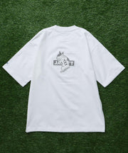 TES CAL FELT WAPPEN BIG T-SHIRT / ビッグシルエットTシャツ