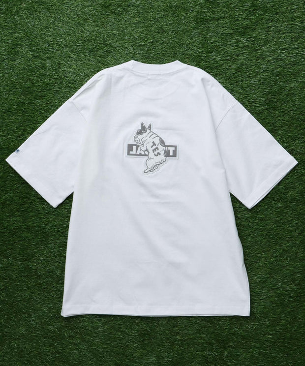 TES CAL FELT WAPPEN BIG T-SHIRT / ビッグシルエットTシャツ