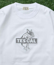 TES CAL FELT WAPPEN BIG T-SHIRT / ビッグシルエットTシャツ