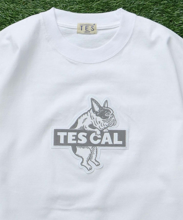 TES CAL FELT WAPPEN BIG T-SHIRT / ビッグシルエットTシャツ