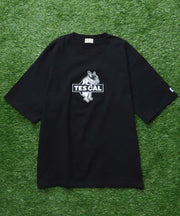 TES CAL FELT WAPPEN BIG T-SHIRT / ビッグシルエットTシャツ