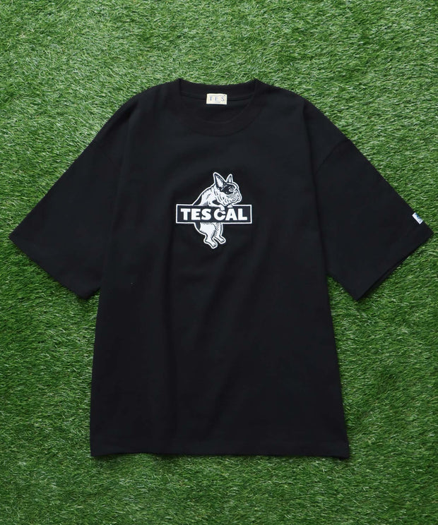 TES CAL FELT WAPPEN BIG T-SHIRT / ビッグシルエットTシャツ