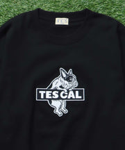 TES CAL FELT WAPPEN BIG T-SHIRT / ビッグシルエットTシャツ