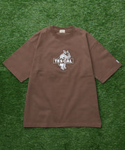 TES CAL FELT WAPPEN BIG T-SHIRT / ビッグシルエットTシャツ