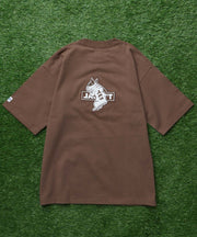TES CAL FELT WAPPEN BIG T-SHIRT / ビッグシルエットTシャツ