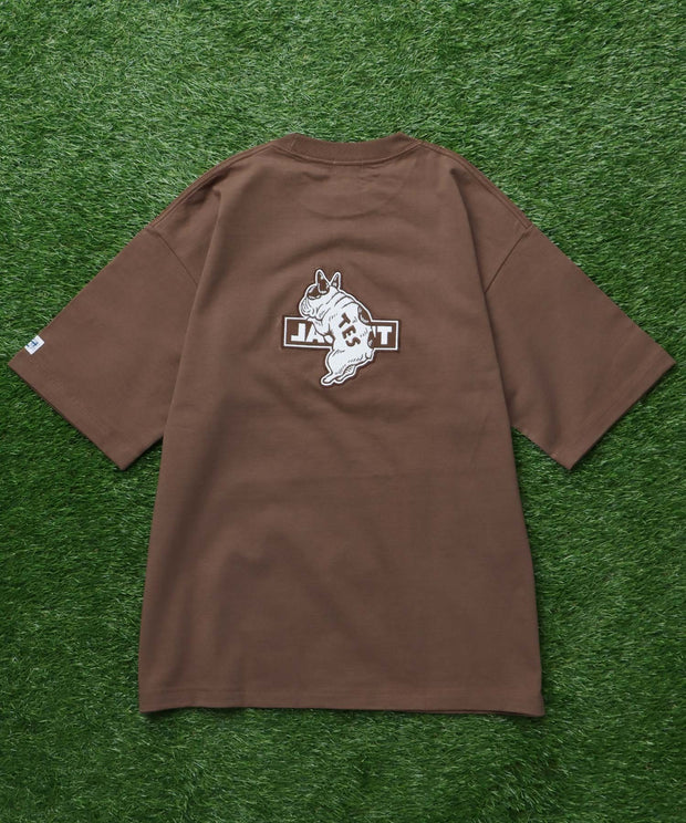 TES CAL FELT WAPPEN BIG T-SHIRT / ビッグシルエットTシャツ