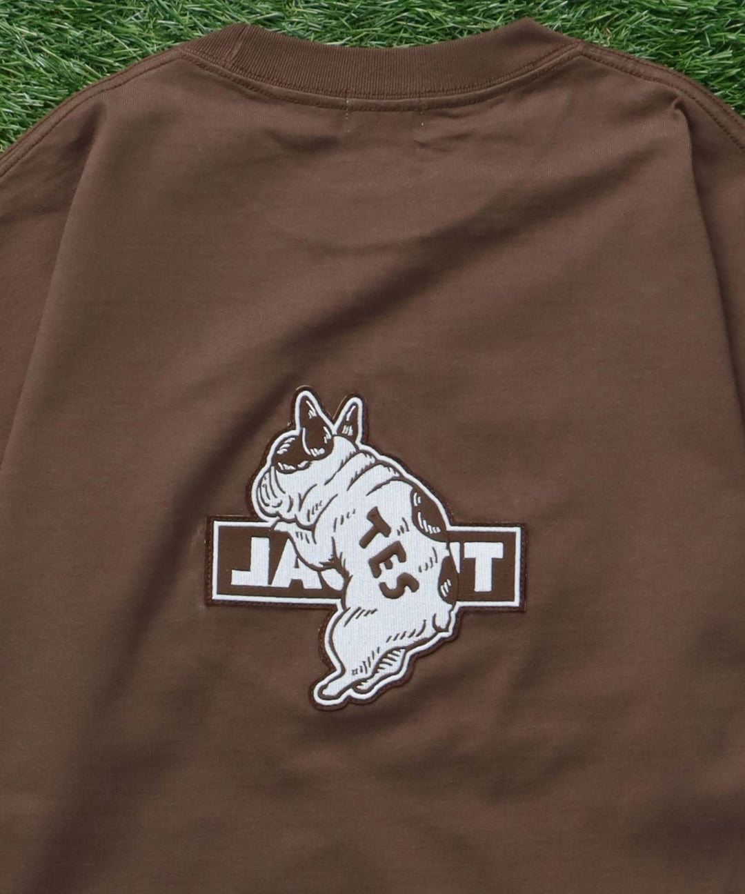 TES CAL FELT WAPPEN BIG T-SHIRT / ビッグシルエットTシャツ – TES