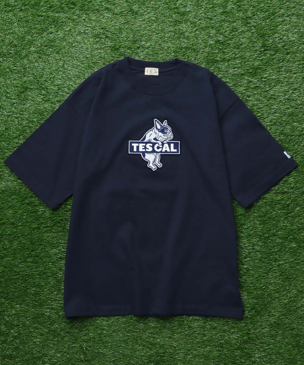 TES CAL FELT WAPPEN BIG T-SHIRT / ビッグシルエットTシャツ