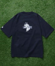 TES CAL FELT WAPPEN BIG T-SHIRT / ビッグシルエットTシャツ